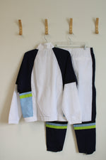 NEW Sergio Tacchini Merano 2-Piece White Multi-Color Tracksuit | XL