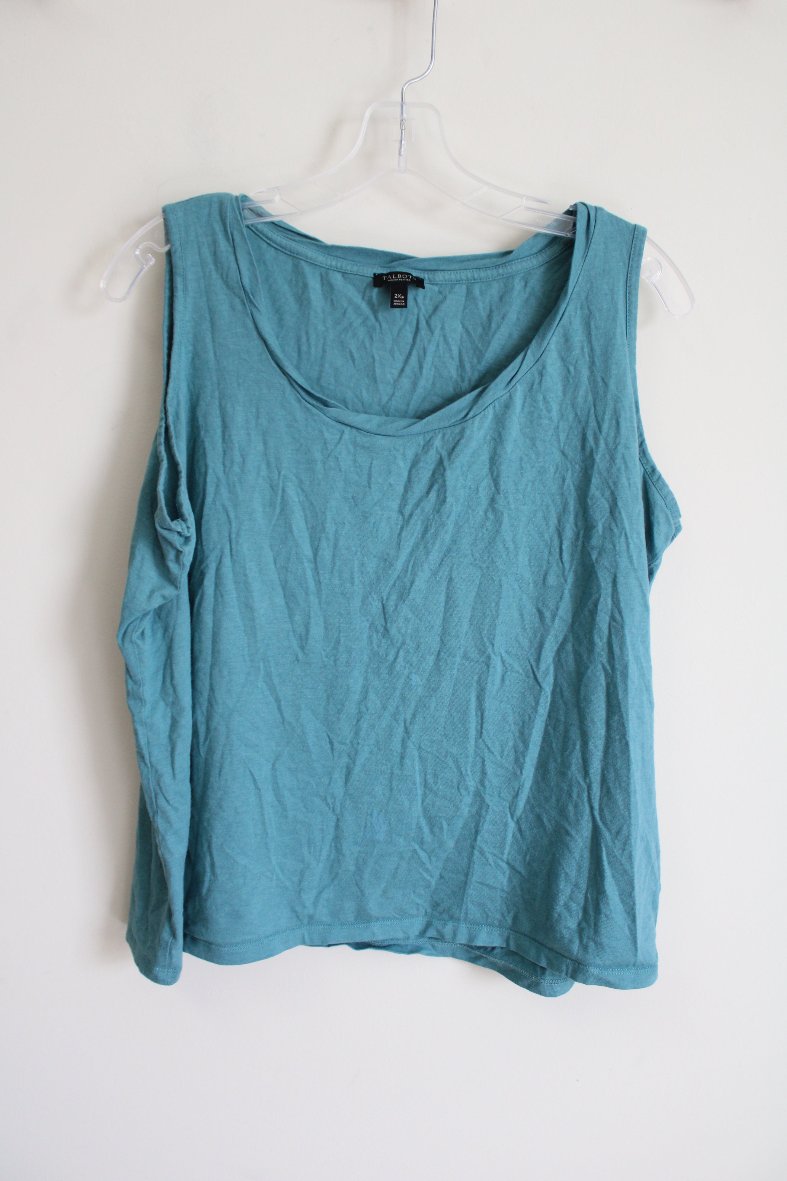 Talbots Blue Tank | 2X Petite