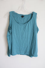 Talbots Blue Tank | 2X Petite