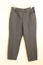 Susan Graver Gray Stretch Pants | M-P