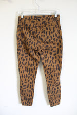 L'agence Brown Cheetah Print Skinny | 28