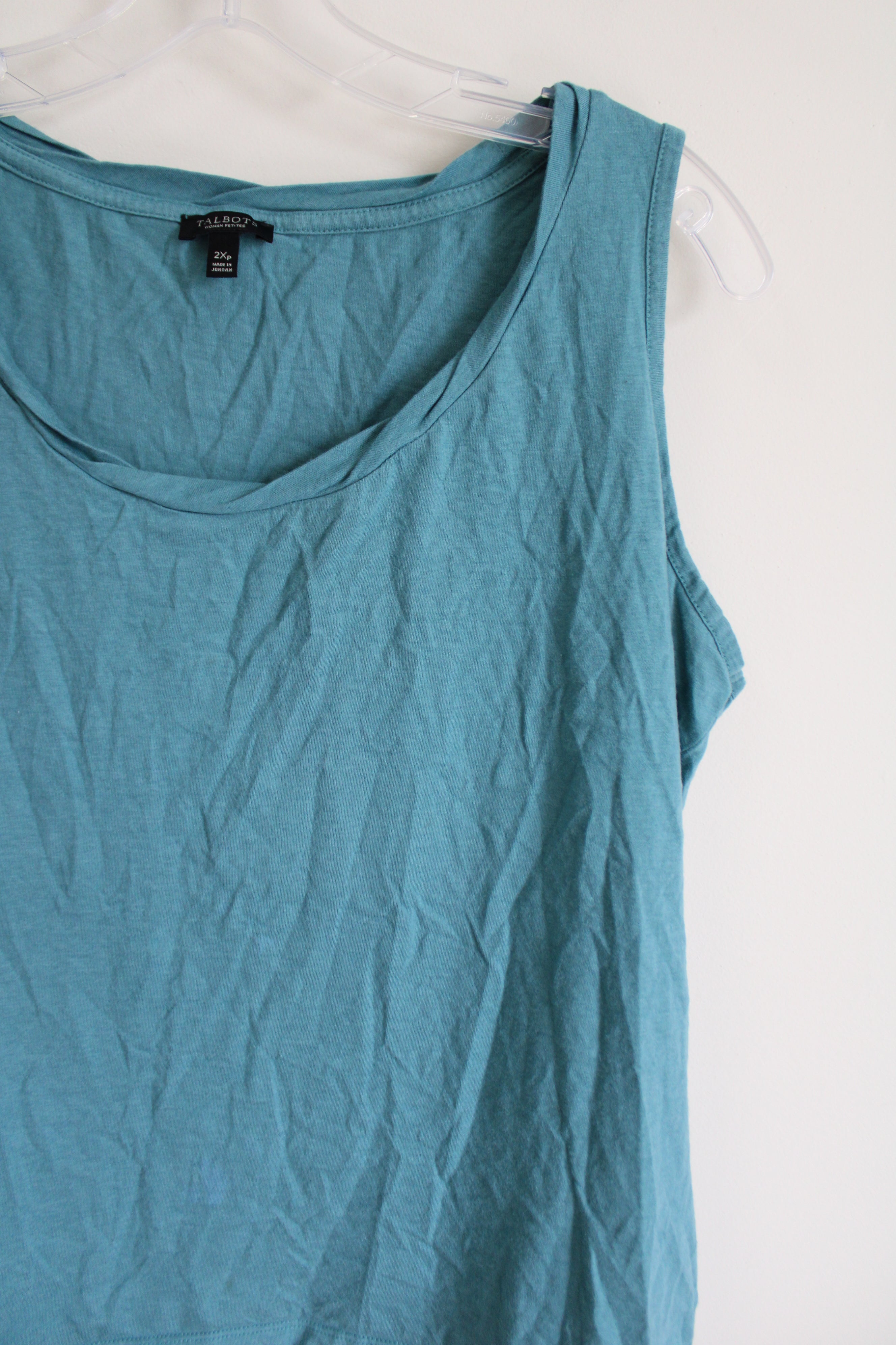 Talbots Blue Tank | 2X Petite
