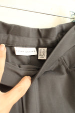 Susan Graver Gray Stretch Pants | M-P