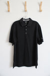 Adidas ClimaLite Black Golf Polo Shirt | M