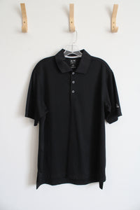 Adidas ClimaLite Black Golf Polo Shirt | M