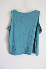Talbots Blue Tank | 2X Petite