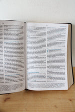 NKJV Black Leather Large Print Bible