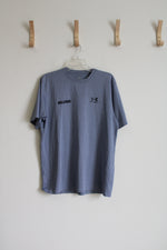 Under Armour Bulldogs Blue Short sleeved Shirt | L