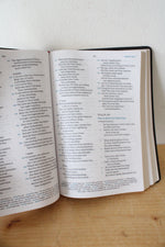 NKJV Black Leather Large Print Bible