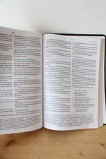 NKJV Black Leather Large Print Bible