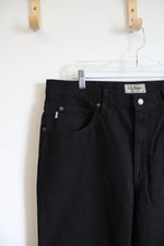 NEW L.L. Bean Classic Fit Black Jeans | 36X28
