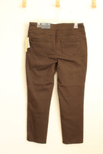 NEW Napa Valley Brown Comfort Waistband Pants | 10P