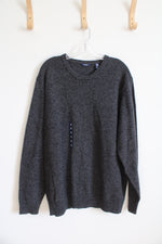 NEW Izod Gray & Black Sweater | XXL