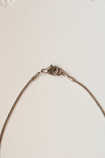 Blue Red White Pendant Sterling Silver Necklace