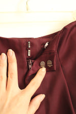 NEW A New Day! Maroon Silky Dress Pants | 4