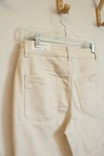 NEW Maurice's Light Tan Slim Straight Ankle Jeans | 10S