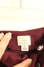 NEW A New Day! Maroon Silky Dress Pants | 4
