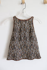 Adrianna Papell Beaded Paisley Silk Top | 10P