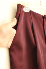 NEW A New Day! Maroon Silky Dress Pants | 4