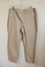 Chico's Tan Ankle Stretch Jeggings | 2
