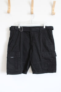 Wrangler Black Cargo Shorts | 36