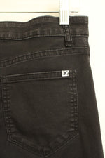 Jennifer Lopez Black Ankle Zip Jeans | 8