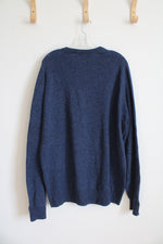 L.L. Bean Blue Lambswool Sweater | XL Tall