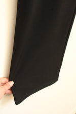 Alfani Black Wide Leg Stretch Pants | M