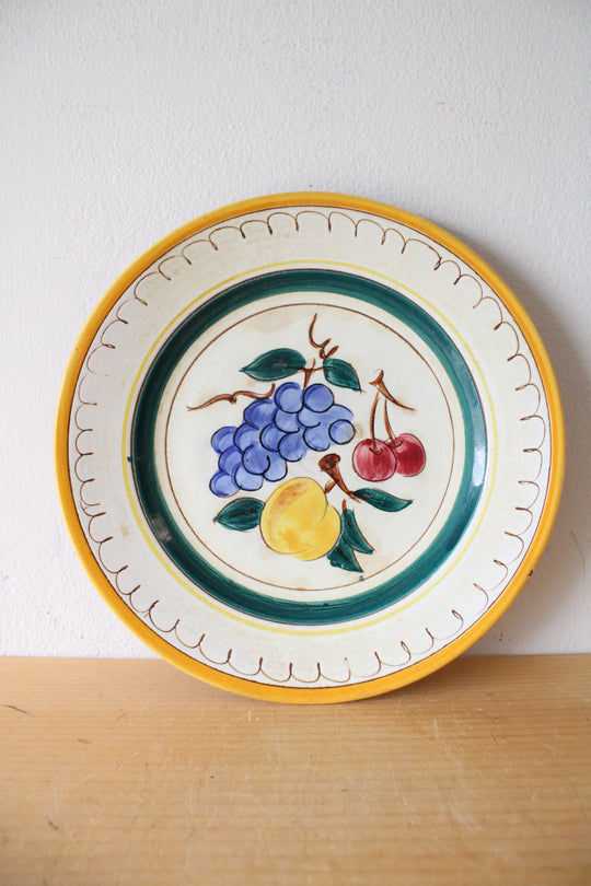 Stangl Pottery Terra Rose Fruit Plate | 9.5"