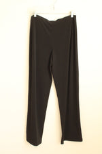 Alfani Black Wide Leg Stretch Pants | M