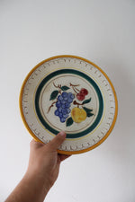 Stangl Pottery Terra Rose Fruit Plate | 9.5"