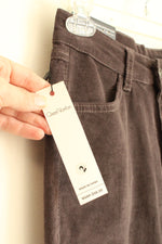 NEW Qazel Vorrlon Brown Flare Corduroy Pants | 2