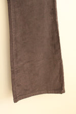 NEW Qazel Vorrlon Brown Flare Corduroy Pants | 2