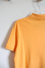 U.S. Polo Assn. Luxury Feel Orange Polo Shirt | S