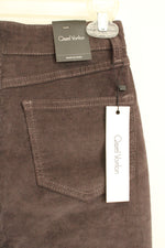 NEW Qazel Vorrlon Brown Flare Corduroy Pants | 2