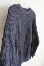 NEW Northern Isles Blue/Gray Chunky Sweater | L