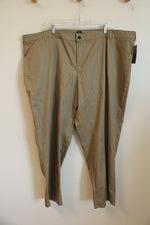 NEW Dickies Tan Relaxed Fit Stretch Twill Pants | 26