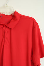 Adidas Core Performance Primegreen Red Polo Shirt | L