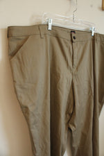 NEW Dickies Tan Relaxed Fit Stretch Twill Pants | 26