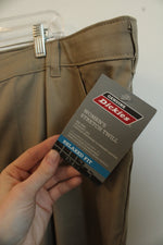 NEW Dickies Tan Relaxed Fit Stretch Twill Pants | 26