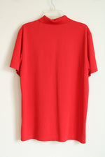 Adidas Core Performance Primegreen Red Polo Shirt | L