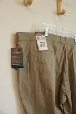NEW Dickies Tan Relaxed Fit Stretch Twill Pants | 26
