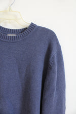 L.L. Bean Blue Cotton Sweater | L