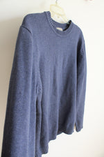 L.L. Bean Blue Cotton Sweater | L