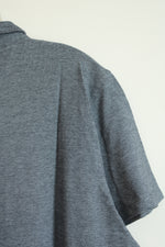 NEW Banana Republic Blue Wicking Pique Polo | XL