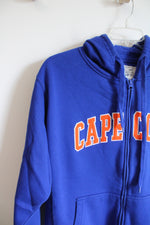 Cuffy's Blue & Orange MA Blue & Orange Full Zip Jacket | L