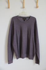 NEW Jos. A. Bank Fanatics Purple & Gray Sweater | XXL
