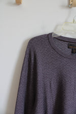 NEW Jos. A. Bank Fanatics Purple & Gray Sweater | XXL