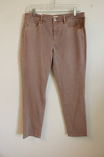 NEW J. Jill Dusty Rose Slim Ankle Jeans | 10