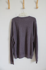 NEW Jos. A. Bank Fanatics Purple & Gray Sweater | XXL